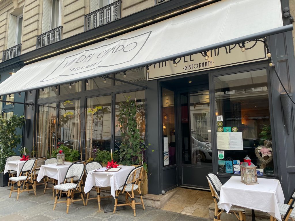 パリで美味しいイタリアンレストラン